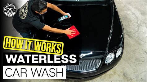 Keep your car looking brand new with a magical black waterless car wash